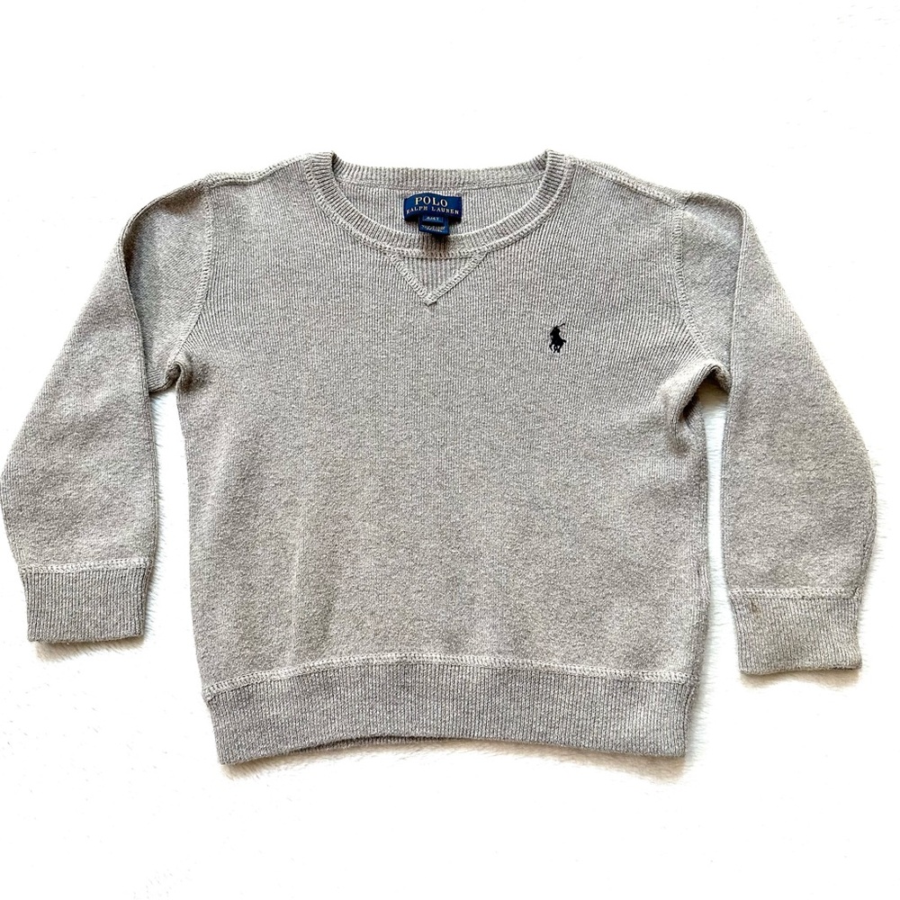 Ralph Lauren Grey Sweater Size 4 T